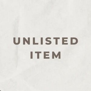 Unlisted Item